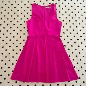 Amanda Uprichard Hot Pink Dress Size Small